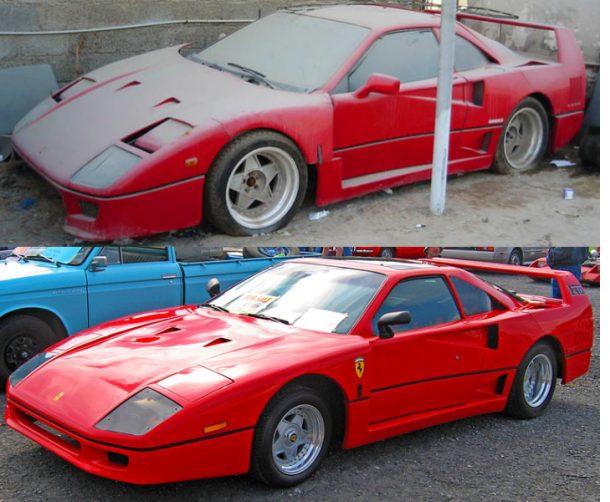  few stories on the web about expensive cars abandoned in Dubai including 