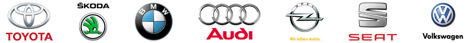 Toyota Skoda BMW Audi Opel SEAT Volkswagen