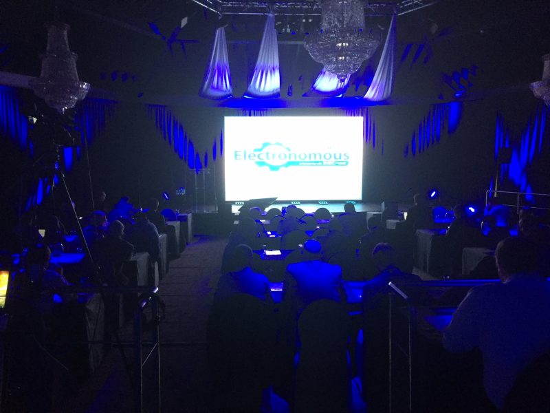 Electronomous inside the Venue 270417