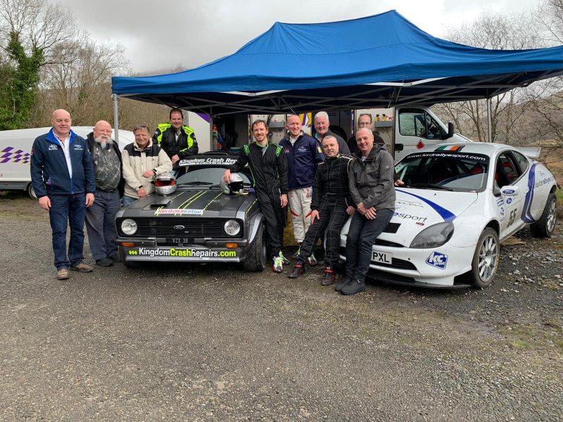 Michael Fassbender at Rally of the Lakes 