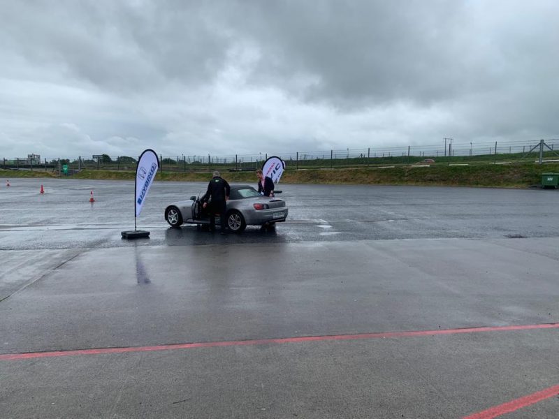 Attempting Donuts - Cartell.ie at Honda Track Day