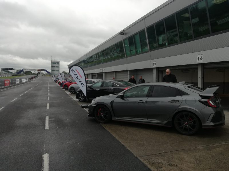 Cars in Formation - Cartell At Honda Track Day