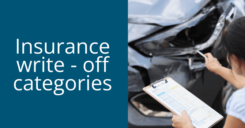 write-off categories